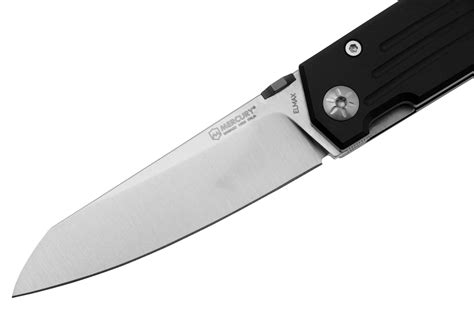 Mercury Logan Mini 9lgmexstalbk C Satin Elmax Black Aluminium Taschenmesser Moreno Franzin