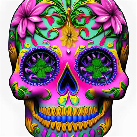 Sugar Skull Graphic · Creative Fabrica