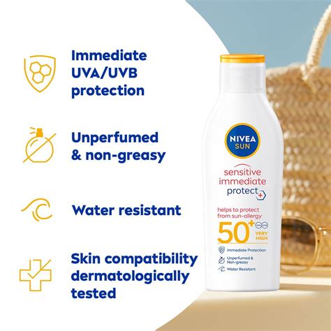 Sensitive Immediate Protect Sun Allergy Lotion Nivea