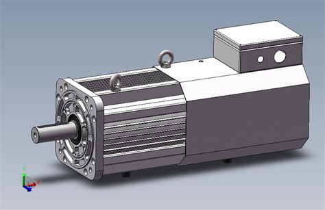 伺服驱动器ms 220st M96015b 415p0（6161）solidworks 2012模型图纸下载 懒石网