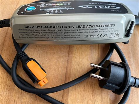 Ctek Batterieladegerät Mxs 50 Testandcharge 12v 5a Erhaltungsgerät 12