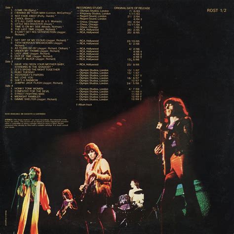 1975 Rolled Gold The Very Best Of The Rolling Stones Rockronología