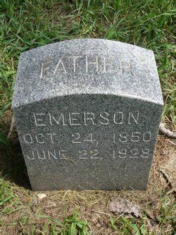 Emerson A Leach 1850 1928 Mémorial Find a Grave