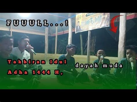 Tanpa Kita Mereka Juga Sudah Bisa Takbiran Malam Idul Adha 1444 H