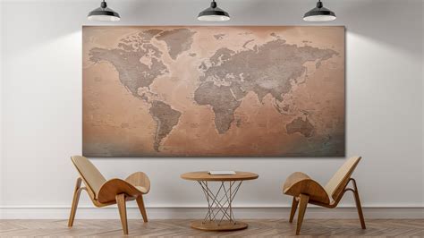 Purchase of a Beautiful World Map as a board | Original Map