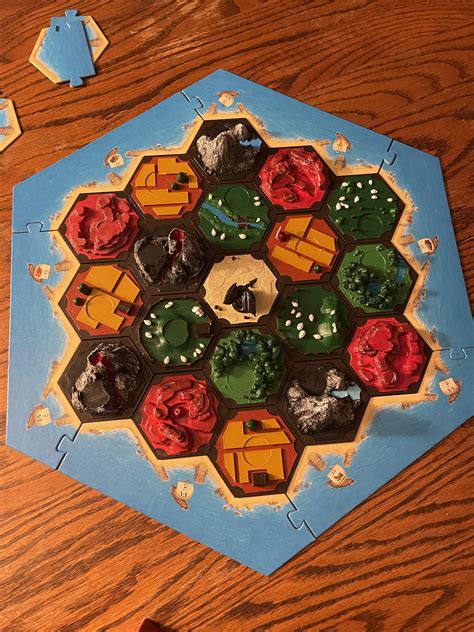 Handmade 3D Catan Board : r/Catan