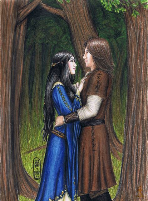 Beren And Luthien By Myworld1 On Deviantart