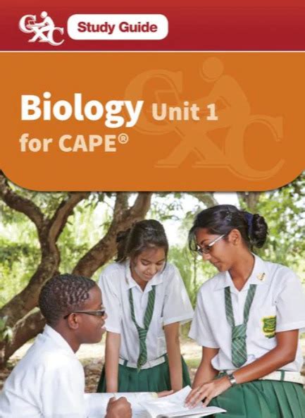 Biology For Cape Unit Cxc Study Guide Scholarly Books