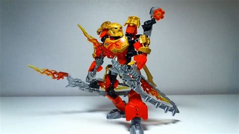 LEGO Bionicle Video Review Combo Protector Of Fire Tahu Master Of