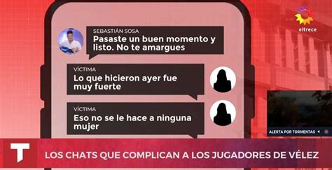 Qué dicen los tremendos chats que complican a los jugadores de Vélez