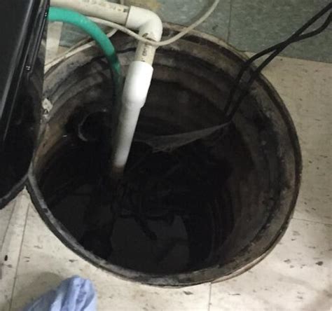 Woods Basement Systems Inc Basement Waterproofing Photo Album Replacing A Failing Sump