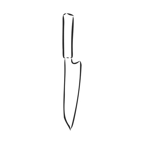 knives vector sketch 19139562 Vector Art at Vecteezy