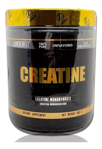 Creatina Monohidratada 300 Grs Sin Sabor Landerfit Ultrapura