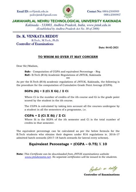 Cgpa To Percentage Sppu 6