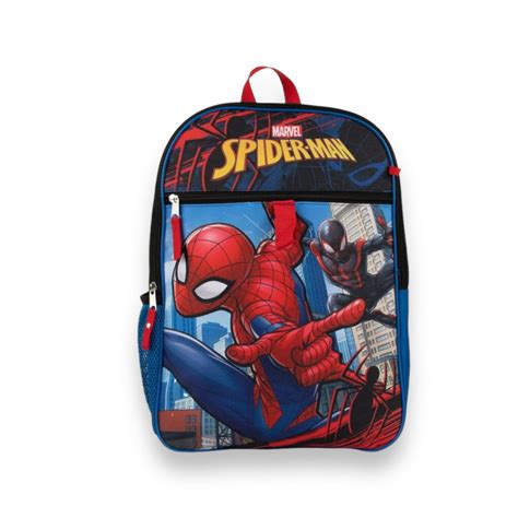 Set Mochila Y Lonchera Spiderman La Maleta Por El Mundo