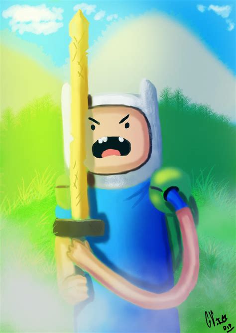 Finn The Human Adventure Time Speed Fanart By Icededge On Deviantart