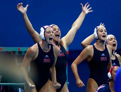 U.S. women's water polo team beats Italy for gold medal