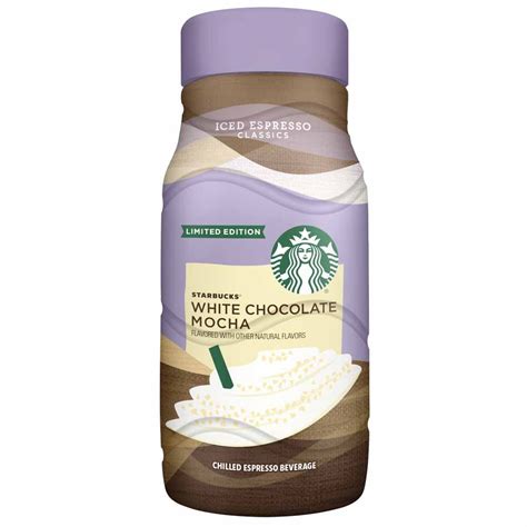 Starbucks White Chocolate Mocha Iced Espresso 40 Fl Oz Bottle