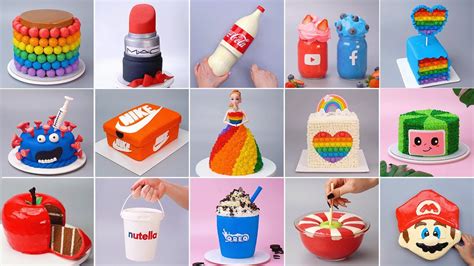 Top 1000 Viral Cake Decorating Ideas More Colorful Cake Decorating Compilation Satisfying