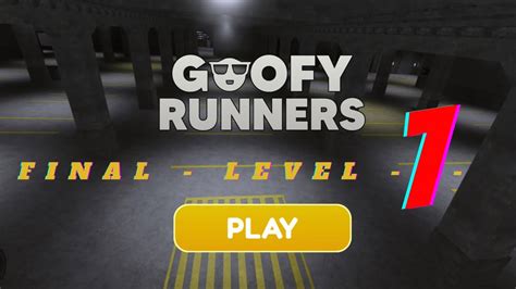 GAMEPLAY Goofy Runners Final Level 7 ROBLOX YouTube