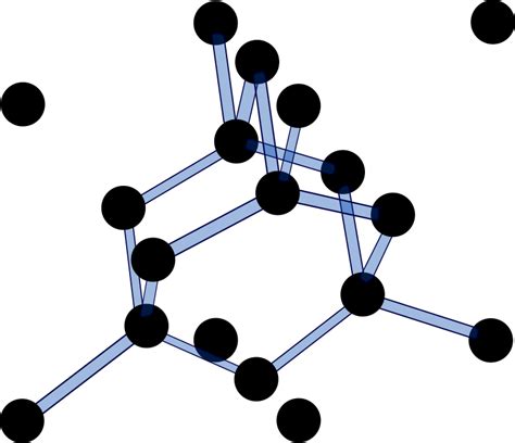 Diamond Structure - Openclipart