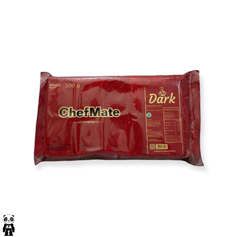 Jual Chefmate Dark Chocolate Compound 500g Coklat Compound Hitam DCC