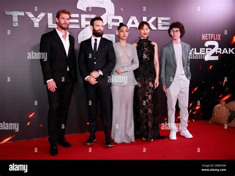 Chris Hemsworth Sam Hargrave Golshifteh Farahani And Olga Kurylenko