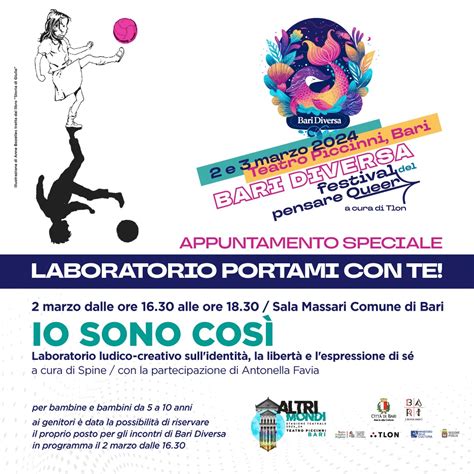 Laboratorio Portami Con Te Per Bambini E Bambine Teatro Pubblico