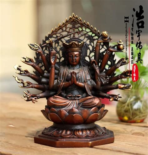 Copper Brass Chinese Crafts Decoration Chinese Religious Exquisite