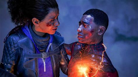 Phin Sacrifices Herself To Save Miles Morales Spider Man Miles