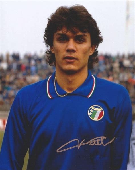 Paolo Maldini Kunst Ingelijste Handtekening X Cm In Klassiek