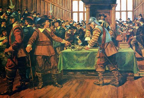 Oliver Cromwell Closing The Rump Parliament