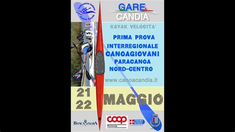 Prima Prova Del Circuito Nazionale Canoagiovani Paracanoa E Master