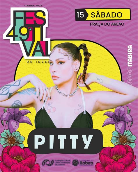 Fc For Pitty On Twitter Confirmado Pitty Se Apresenta No Festival De