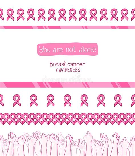 Cancer Ribbons Border Stock Illustrations 63 Cancer Ribbons Border