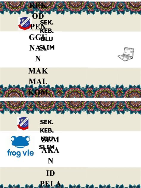 Rekod Penggunaan Makmal Skus Pdf