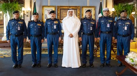 Prime Minister receives Kuwait Fire Force officials | Kuwait Times Newspaper