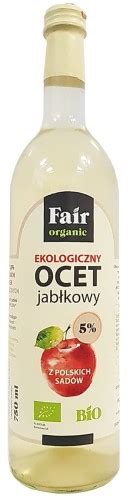 Ocet Jab Kowy Niefiltrowany Bio Ml Fair Organic Sklep Swanson