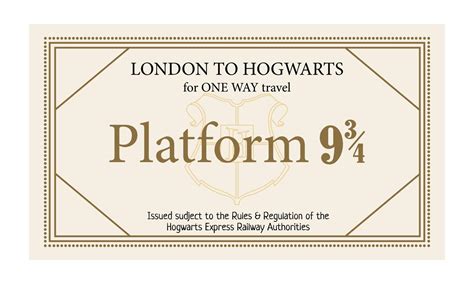 Hogwarts Express ticket. Vector illustration 12782664 Vector Art at Vecteezy