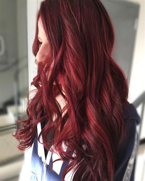 50 Prepossessing Dark Red Hair Ideas The Graceful Redhead Hairdos Dark Red Hair Red Hair