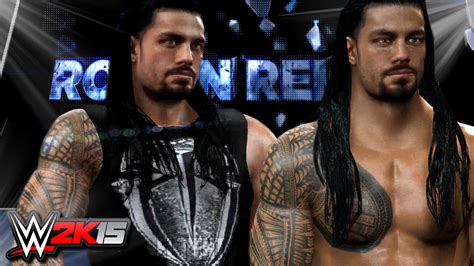 WWE 2K15 PC Mods Roman Reigns Updated Entrance Chest Tattoo 2015