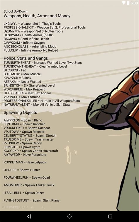 Cheats For Gta Sa Ps4
