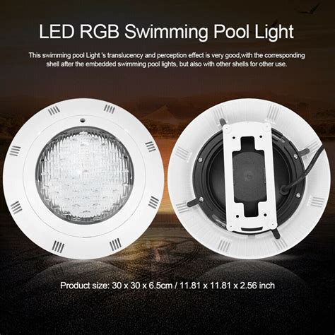 Rgb Led Schwimmbad Licht W Ip Wasserdichte Ac V Draussen Rgb