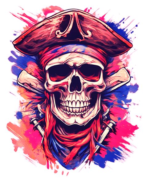 Skeleton Skull Bones Pirate Crossbones Skull Flag by sytacdesign on ...