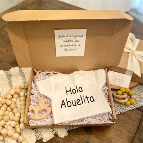 Hola Abuelita Abuela Grandma Pregnancy Reveal Etsy