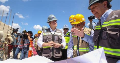 Samuel Garc A Supervisa Obras De La Presa Libertad Que Tienen Un Avance