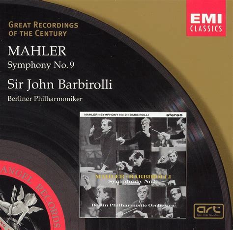 Mahler Symphony No 9 John Barbirolli CD Album Muziek Bol