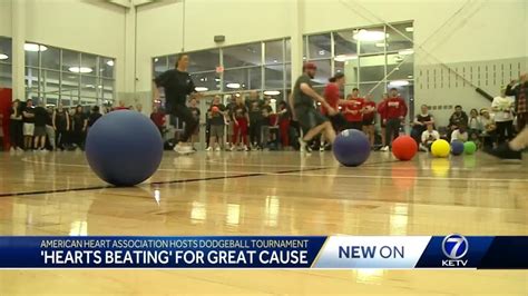 Dodgeball Tournament At UNO Raises Funds For Fight Against Heart