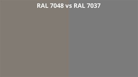 Ral 7048 Vs 7037 Ral Colour Chart Uk