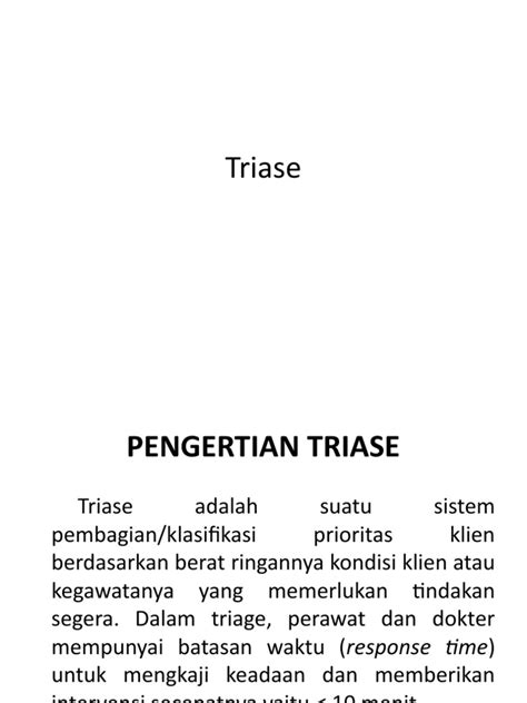 Triase Pdf